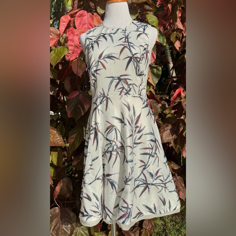 Rachel Zoe Sequined Fit and Flare Dress